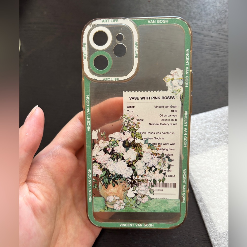 Vincent Van Gogh Art Phone Case - Green